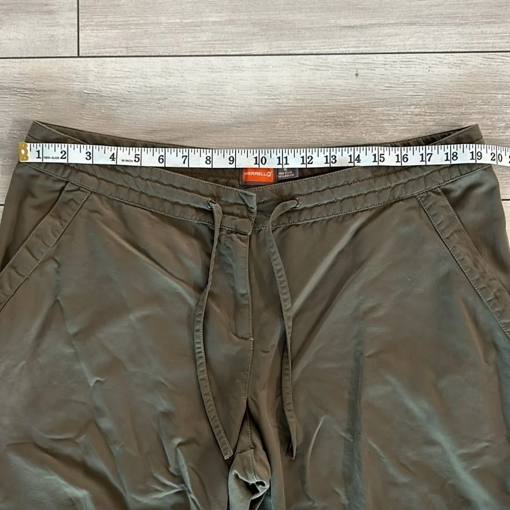 Merrell Muritz Hiking Outdoor Pants Boulder Rocher Size 16 olive green